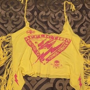 Affliction fringe tank