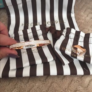 Henri Bendel Ring and bracelet set