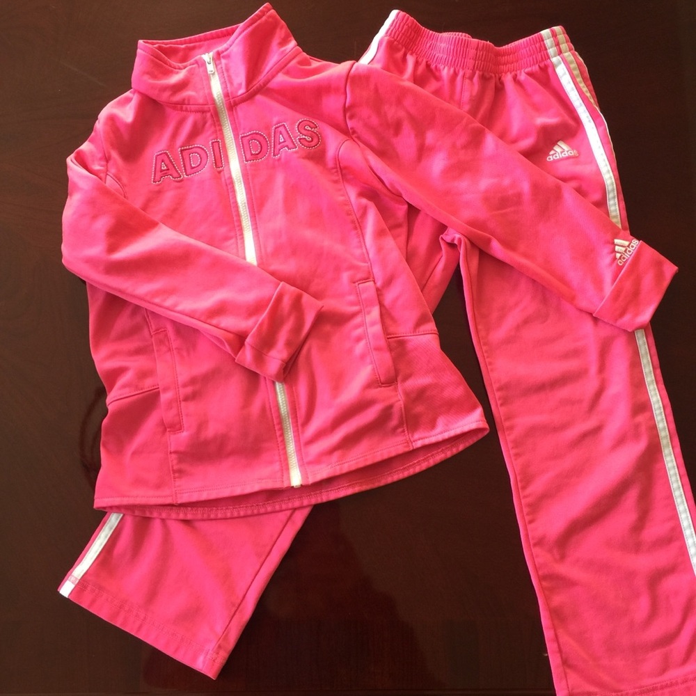 Adidas Girls track suit