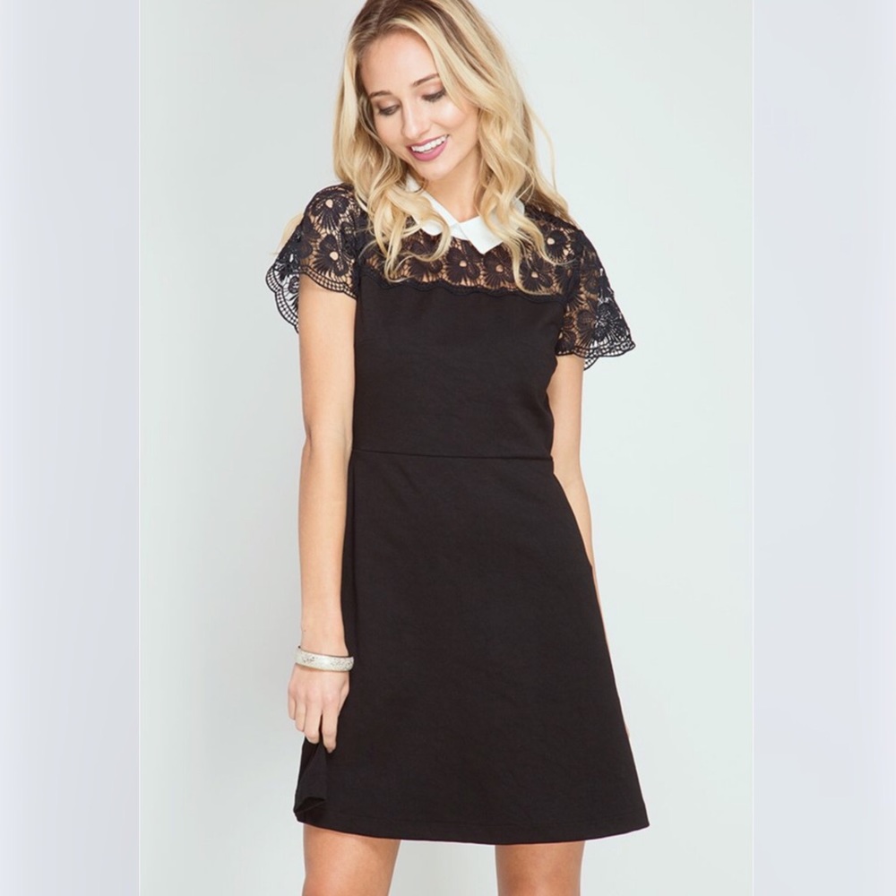 Lace Detail Dress