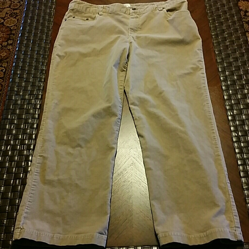 Christopher & Banks corduroy pants SZ 14P