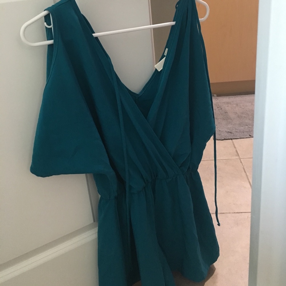 Turquoise romper