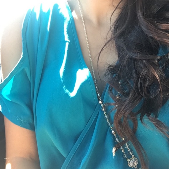 Turquoise romper - Picture 2 of 2