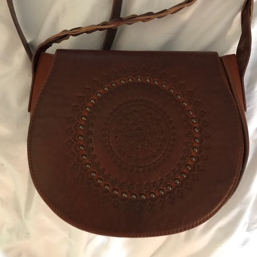 Boho Brown Over the Shoulder Bag