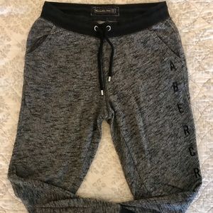 Abercrombie Gray Joggers.