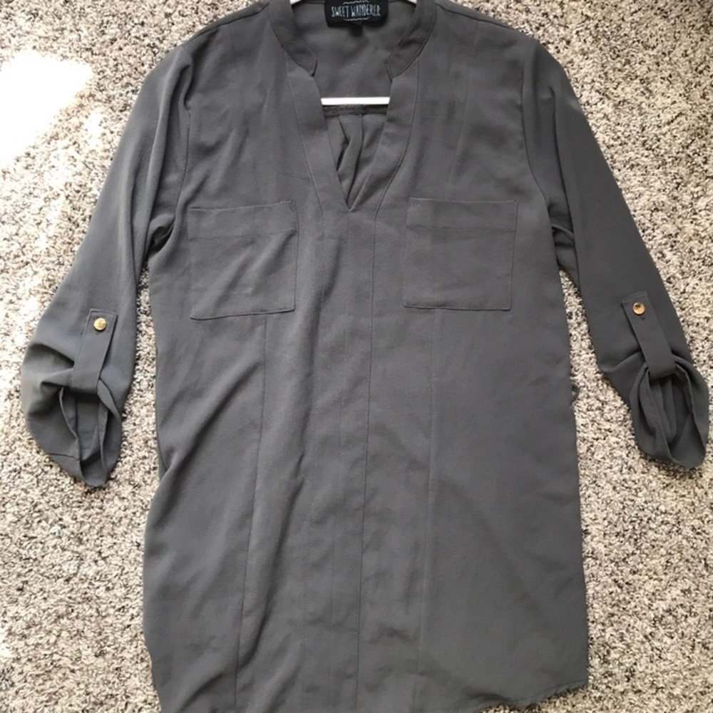 Grey Top from Sweet Wanderer