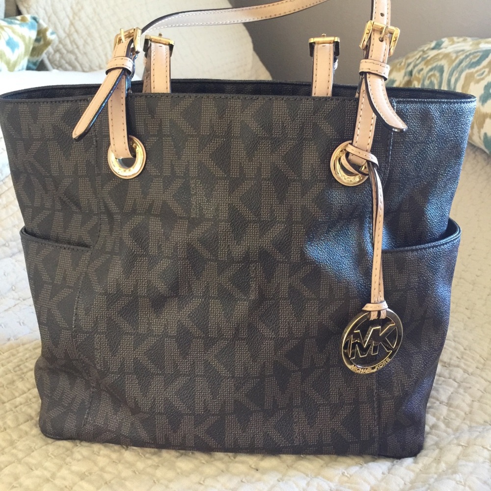 Michael Kors Brown Leather Bag