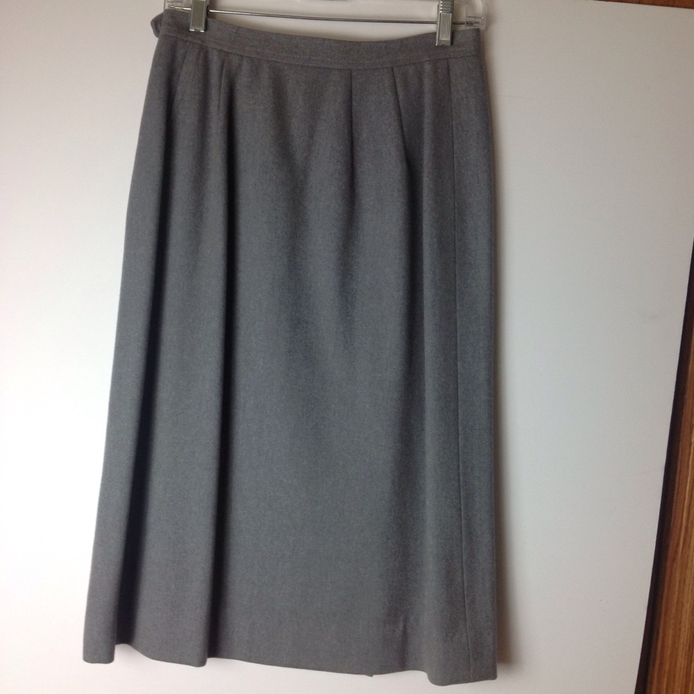 LUBA Vintage Pure Wool Suit Skirt