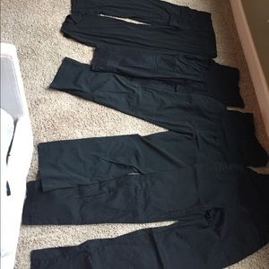 Black maternity pants