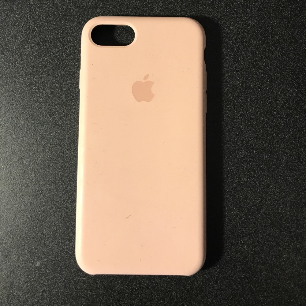 Apple iPhone 7 Pink silicon case
