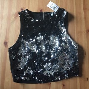 Charlotte Russe Crop Top - BRAND NEW WITH TAGS!