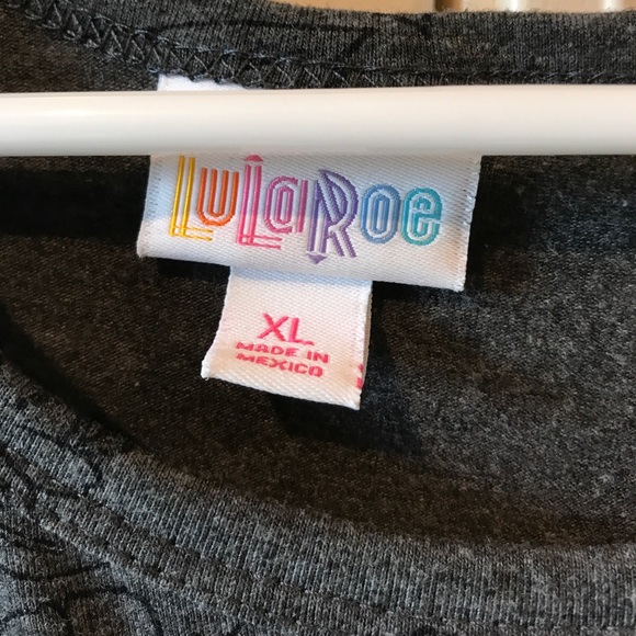 Lularoe Carly gray XL - Picture 3 of 3