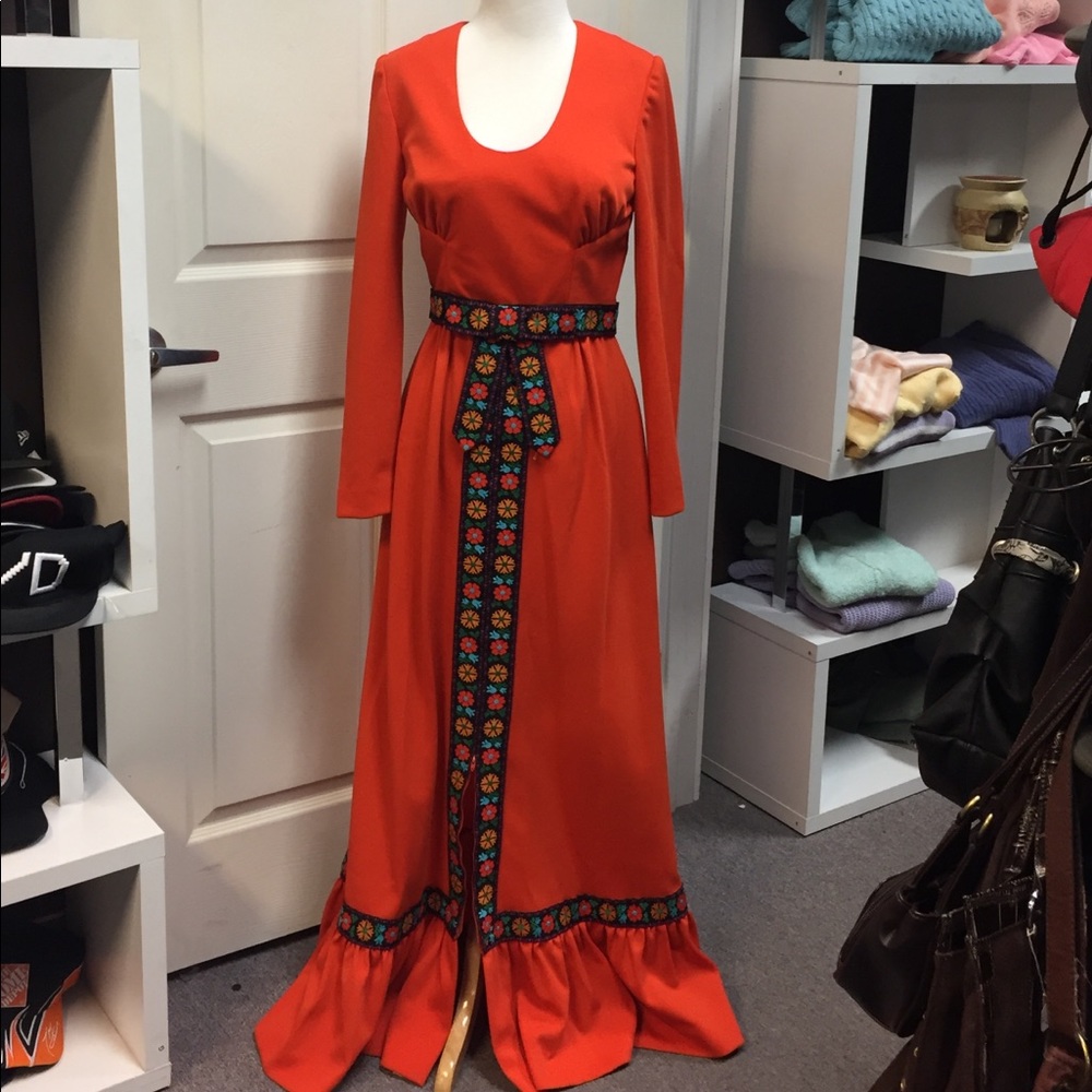 VINTAGE - Long Sleeve Dress