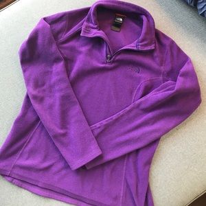 Purple Fleece Pullover
