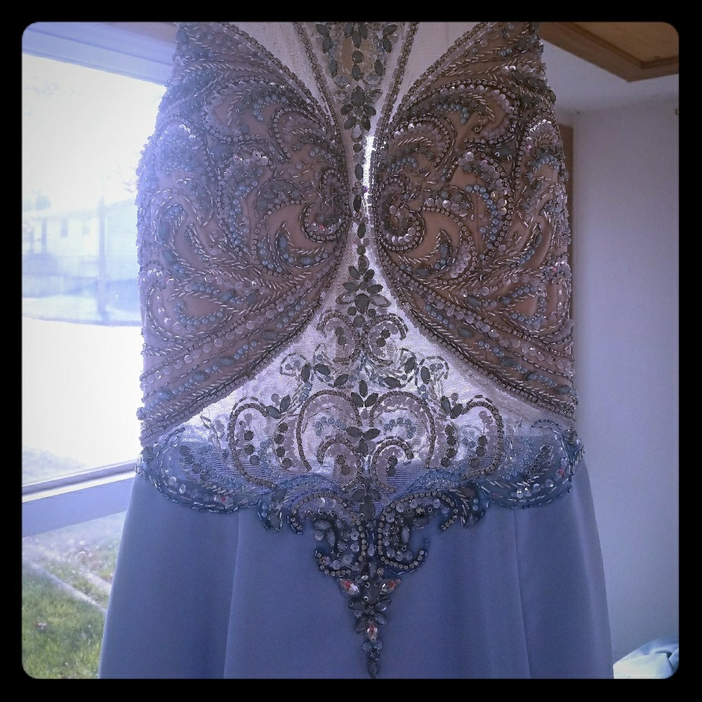 Glam prom dress