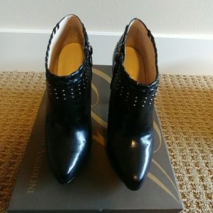 Enzo Angiolini Leather Ankle Boots
