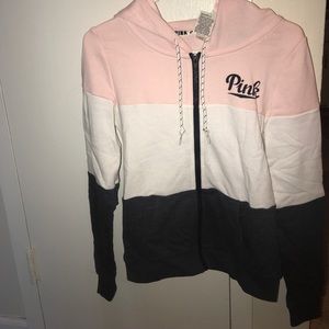 Pink full zip