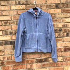 Blue Patagonia zip up jacket