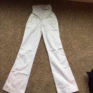 White Motherhood Maternity pants