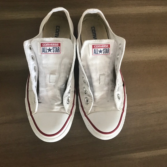very white converse