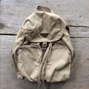 FINAL PRICE! Authentic Prada Backpack Bag Purse