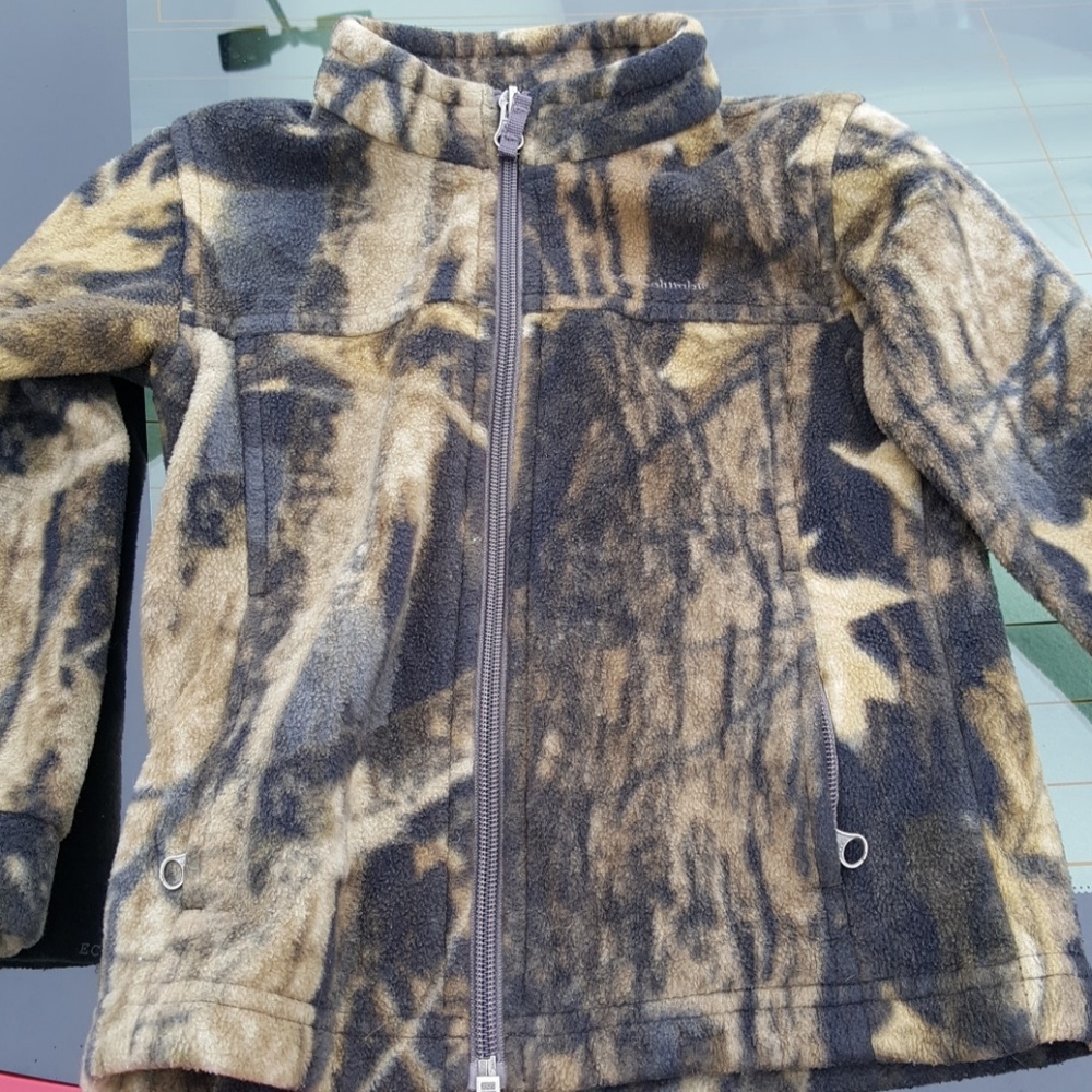 3T - 4T Columbia Camo Fleece Jacket