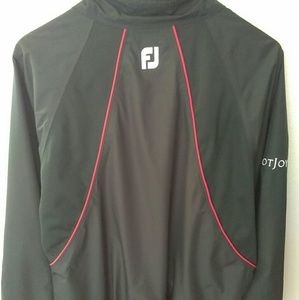FootJoy Mens Size Large Black Golf Tour Jacket