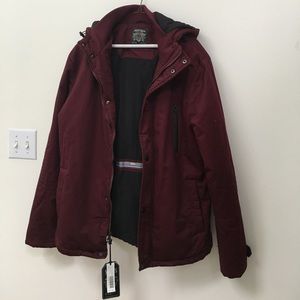 Winter jacket! Burgundy color.