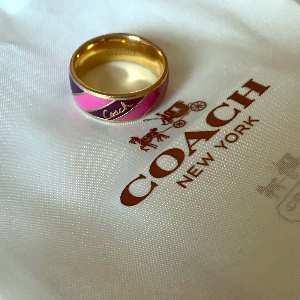 Coach Poppy ring