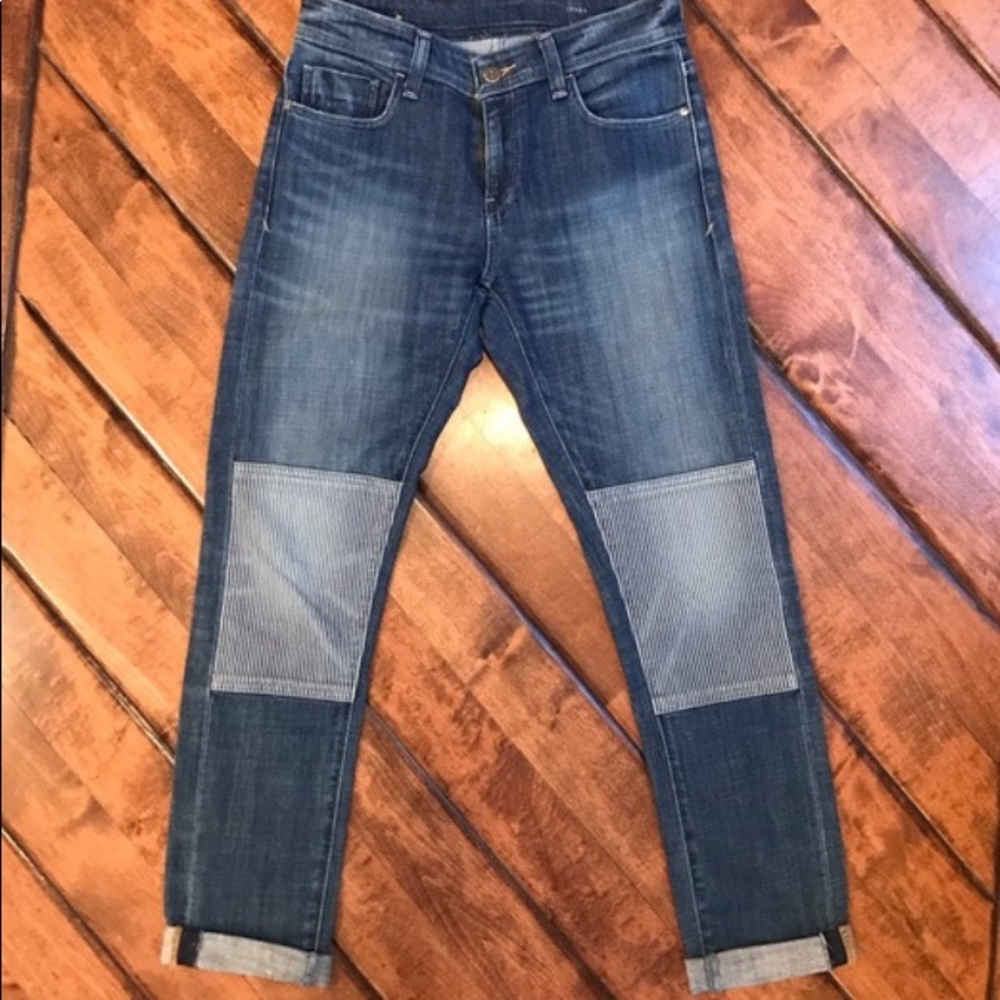 Anthropology boyfriend jeans