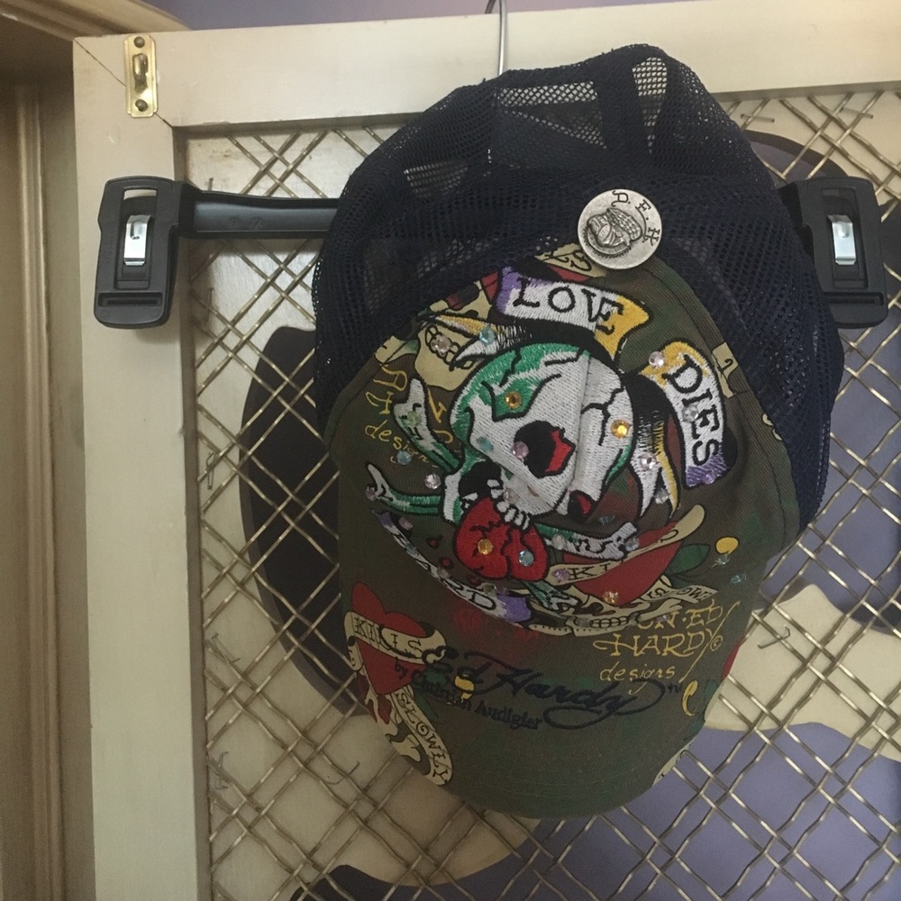 Adjustable ed hardy hat