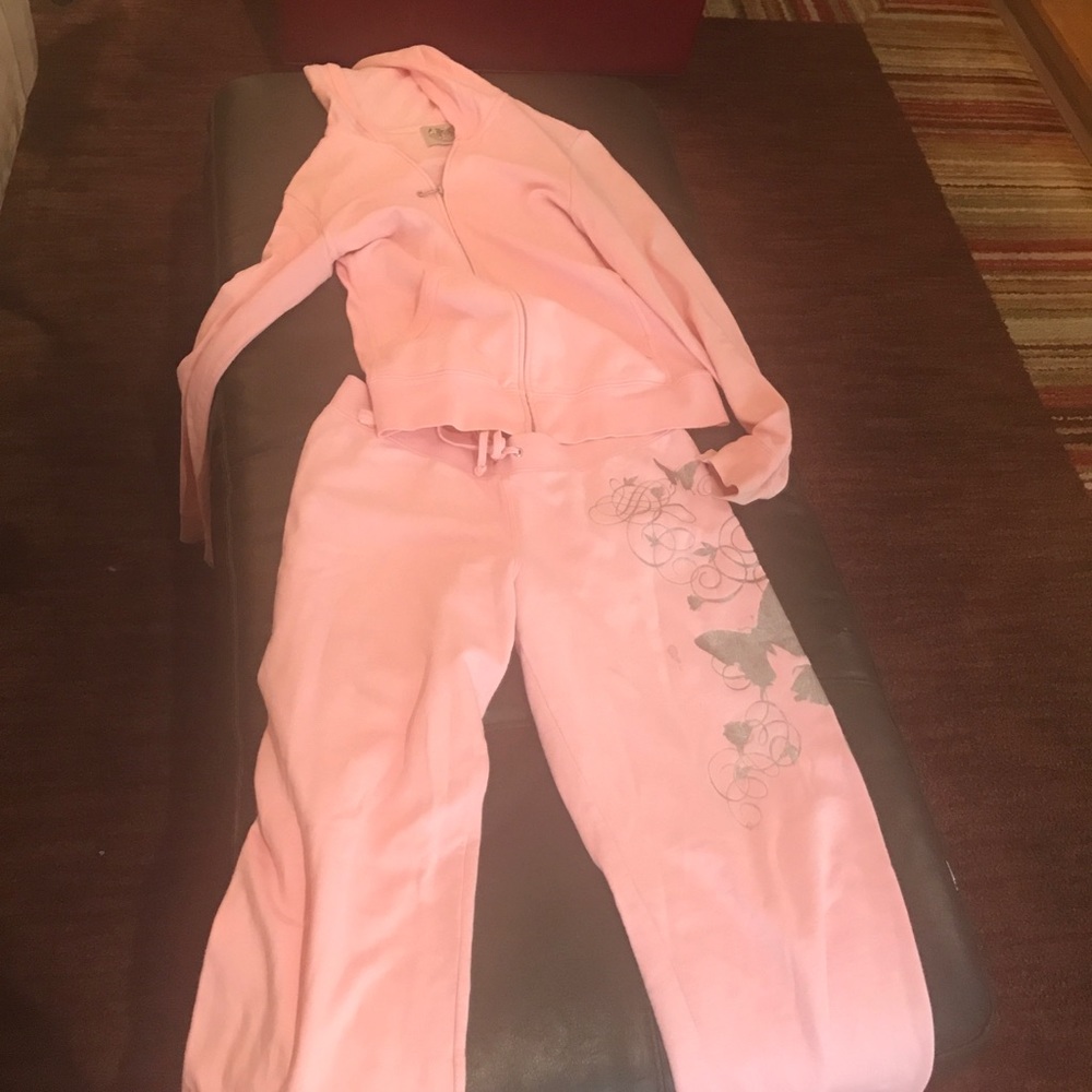 Juicy Couture pink track suit
