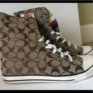 High top sneakers