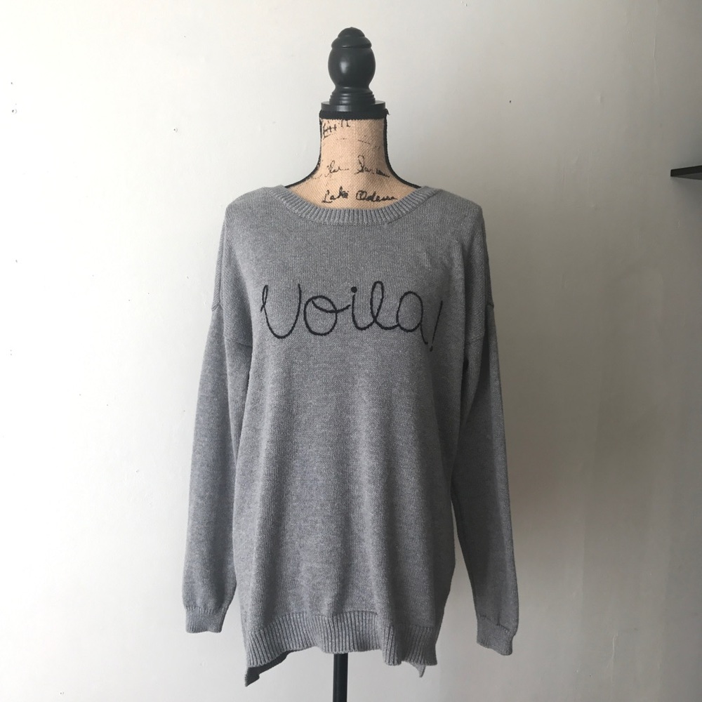 Last chance!! Voila Mason Jules Sweater