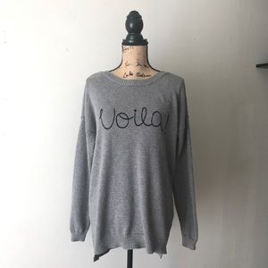 Last chance!! Voila Mason Jules Sweater