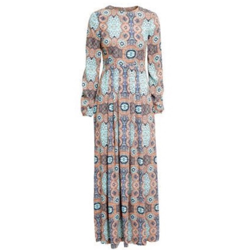 H&M Long Sleeve maxi dress
