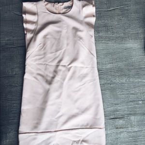 light pink dress