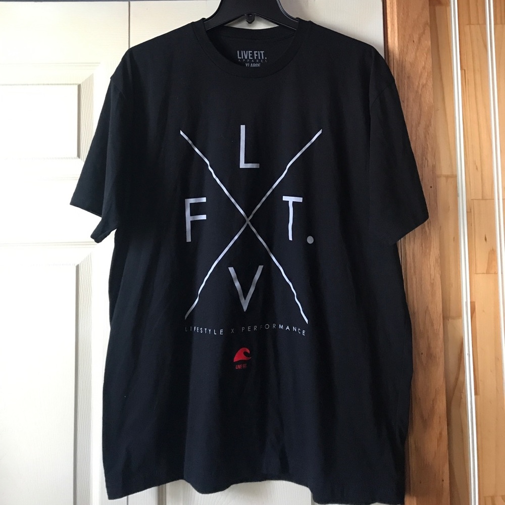 LiveFit Men’s Tee, Size XL