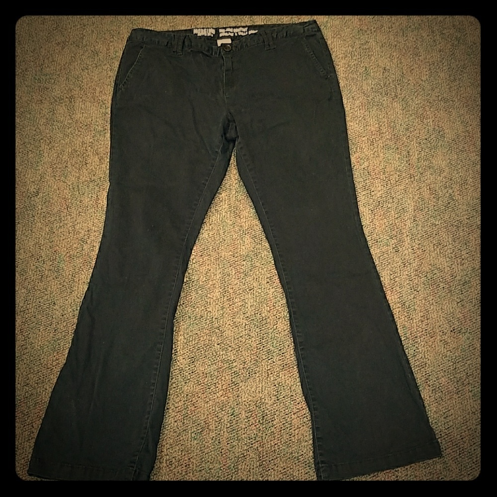 Black Flare Pants sz 14 by Mossimo