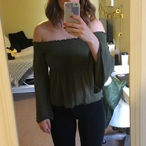 Off the shoulder top