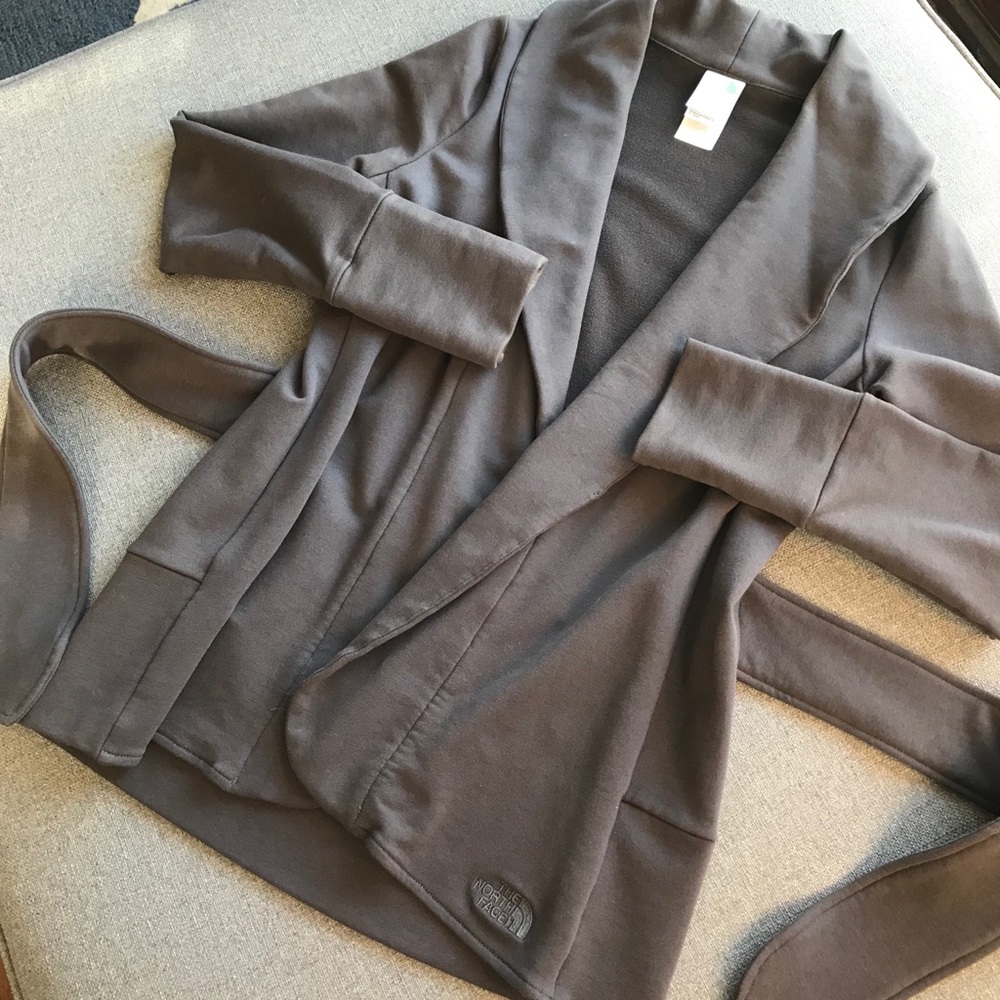 North Face Wrap Sweater