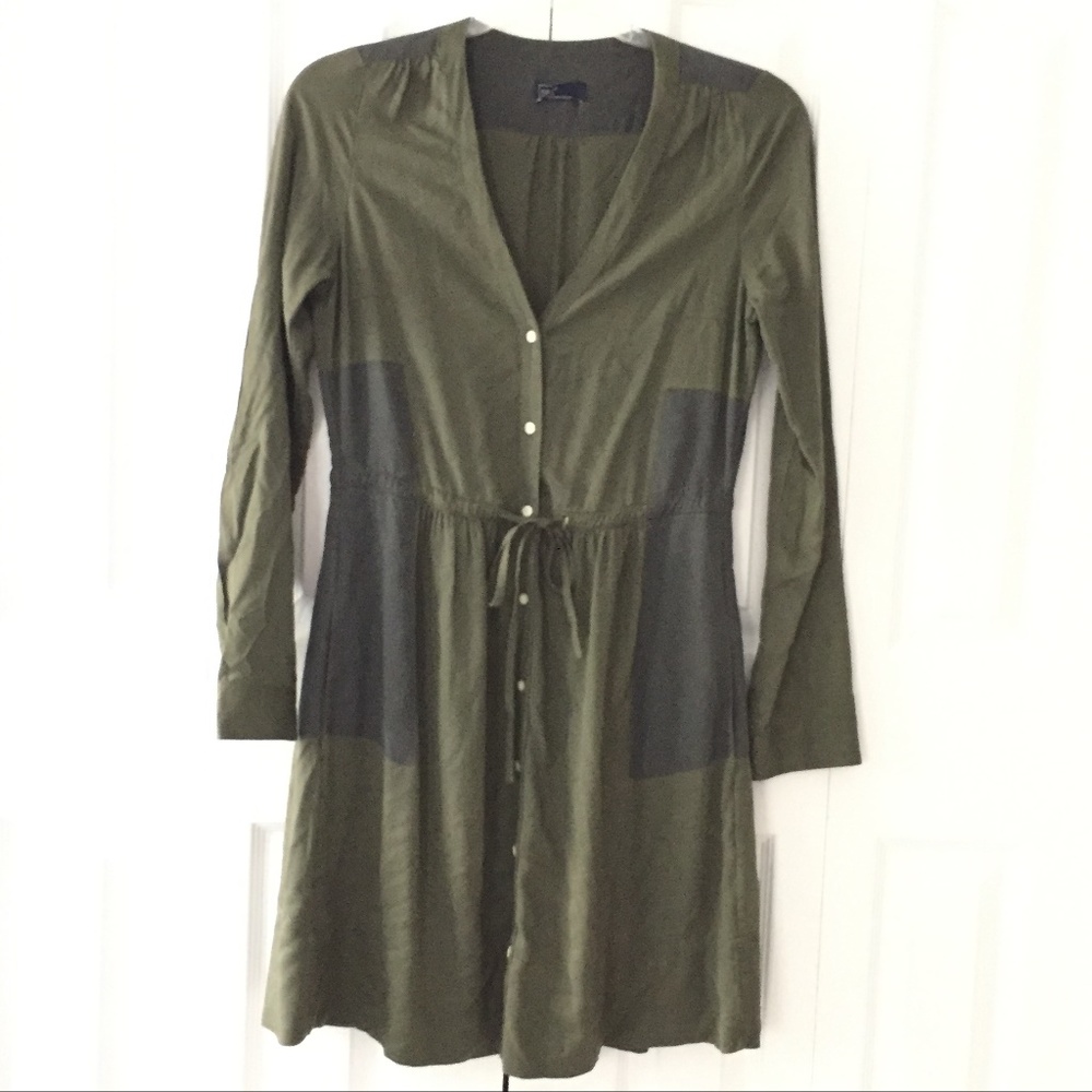 Womens GAP hunter green dress