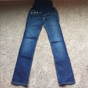 True Religion maternity jeans