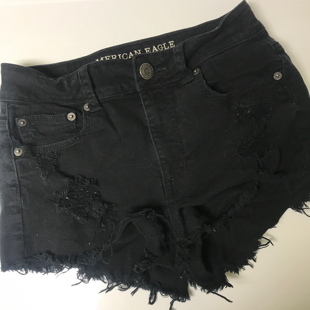 American Eagle Hi-Rise festival shortie