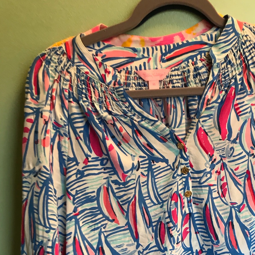 Lilly Pulitzer Elsa xs you gotta Regatta