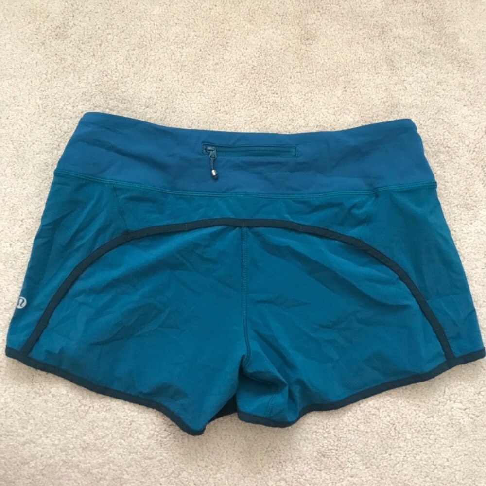 Lululemon Run Times Shorts- Tofino Teal