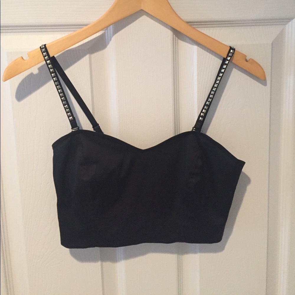Kardashian Kollection by Bebe cropped bustier.