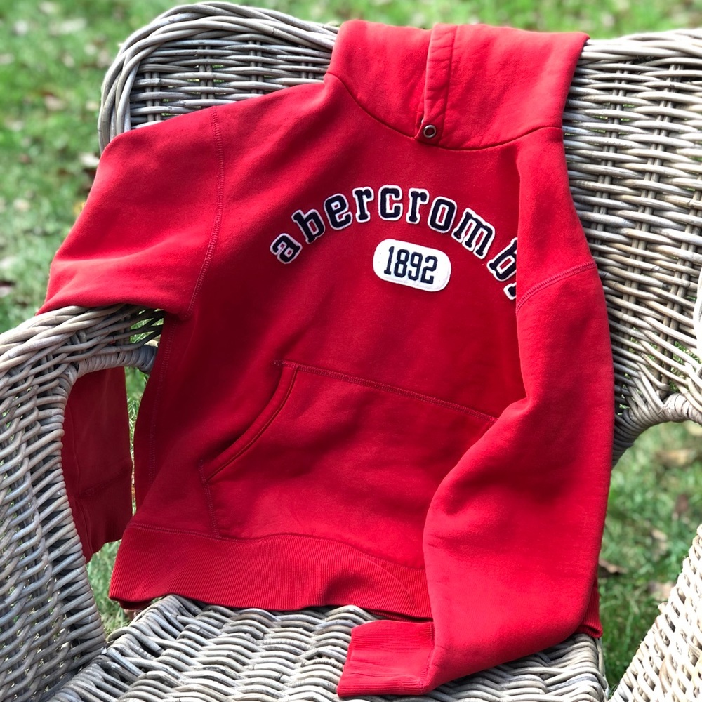 Kids abercrombie Sweatshirt Hoodie w/Pockets SZ M