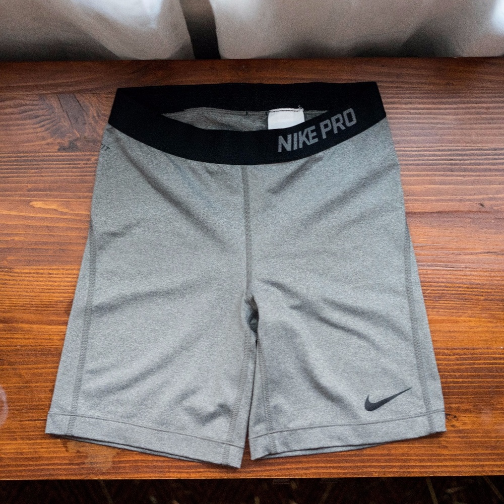 Nike Pro Dri Fit Spandex Workout Shorts