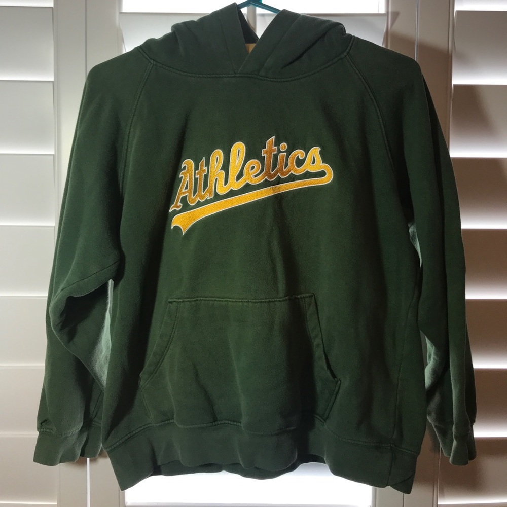 Oakland Athletics sweatshirt, kids size L